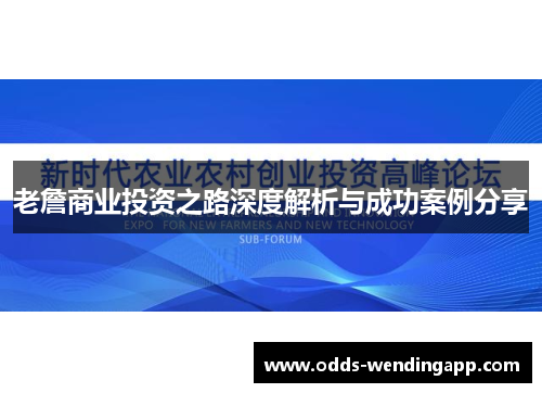 老詹商业投资之路深度解析与成功案例分享