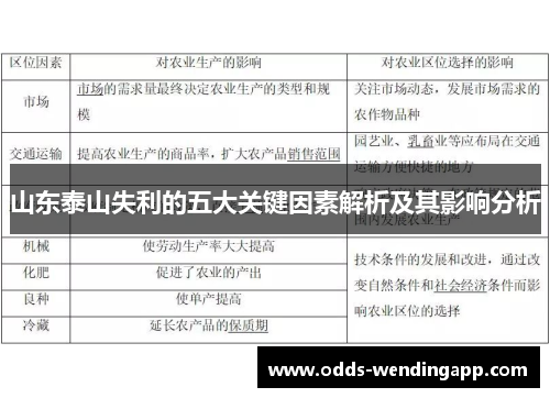山东泰山失利的五大关键因素解析及其影响分析