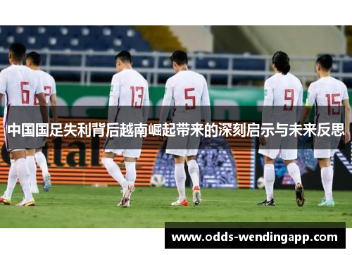 中国国足失利背后越南崛起带来的深刻启示与未来反思